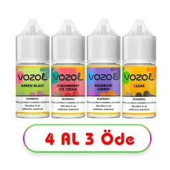 Vozol Likit 4 al 3 Öde Kampanyası 30ml x 4